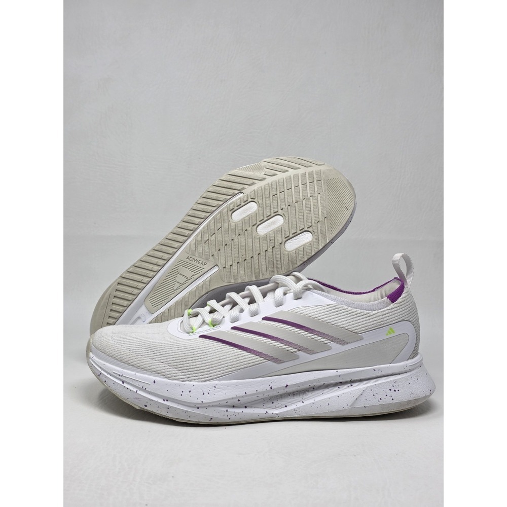 Adidas Jogit W Womens Running Shoes White Purple JR0874 Size 8 Pre-owned